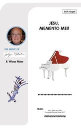 Jesu, Memento Mei SATB choral sheet music cover